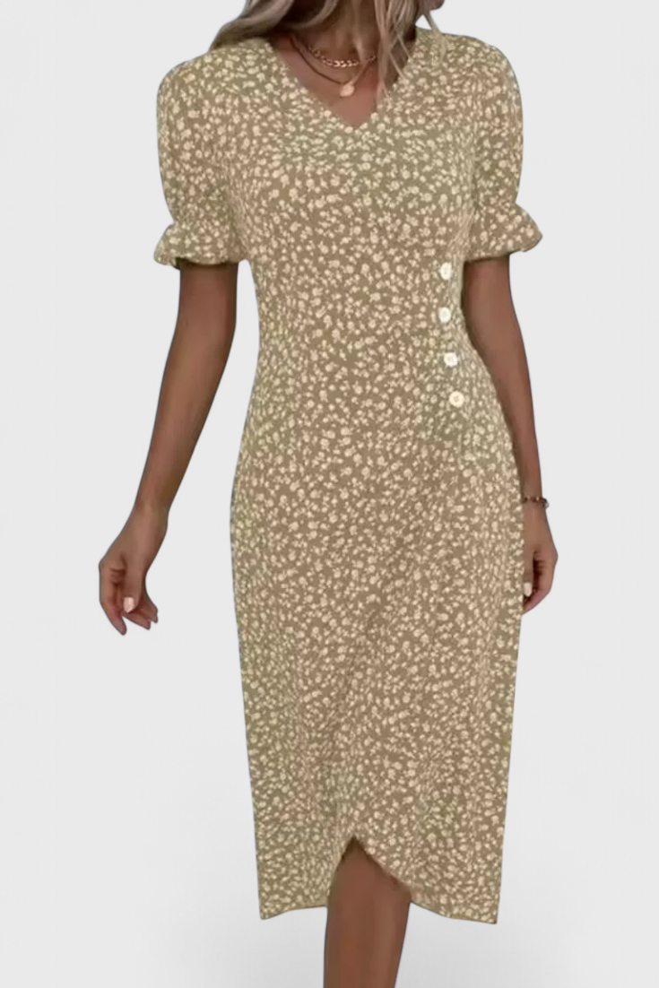 Jolene | Midi Floral Dress