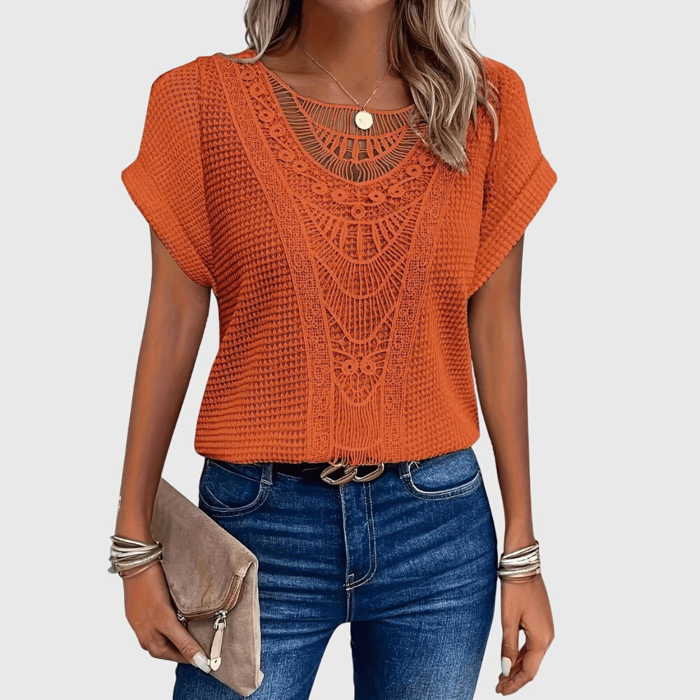 Ava&Rose™| Elegant Ibiza Style Blouse