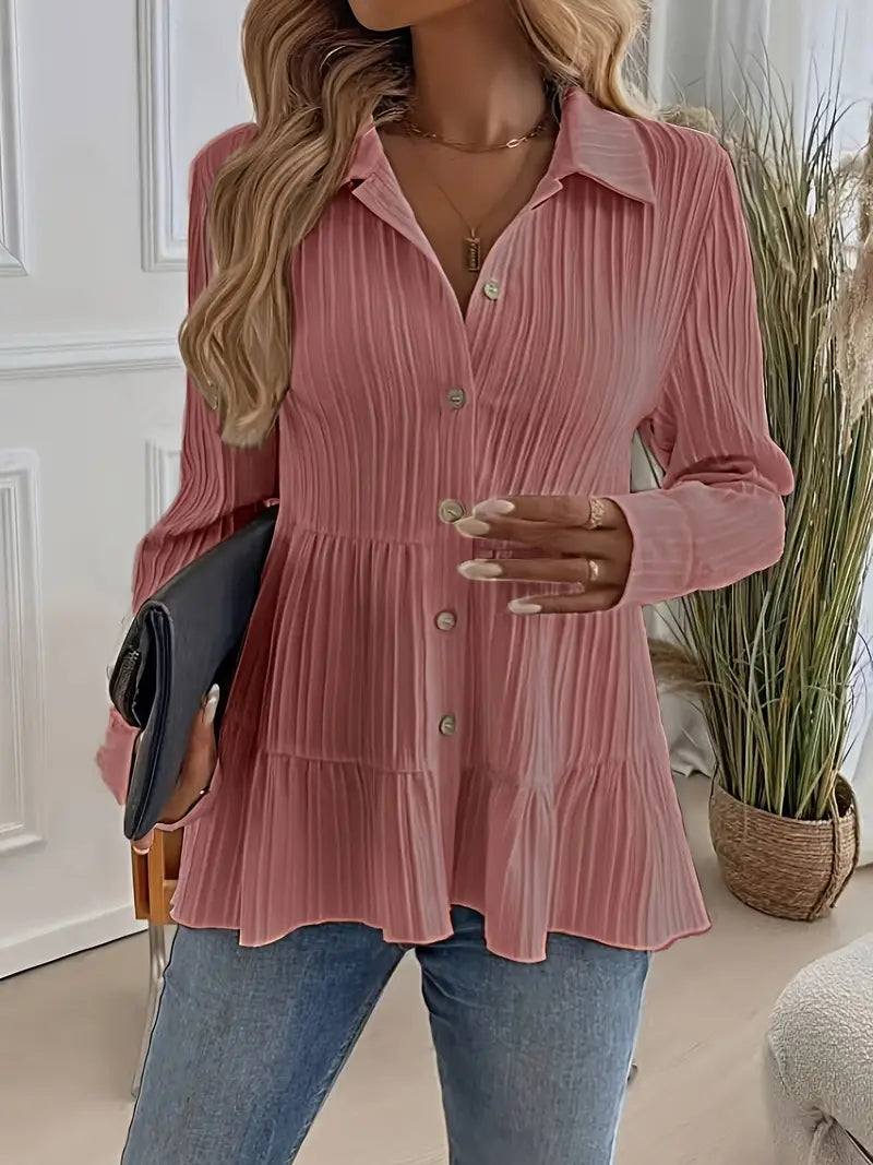 Majlinda - Stylish Long Sleeve Shirt