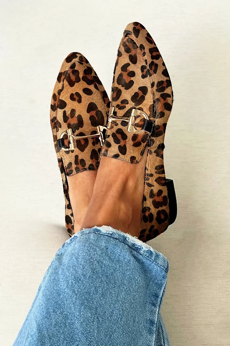 Ava&Rose | LOAFER WITH METALLIC DETAIL