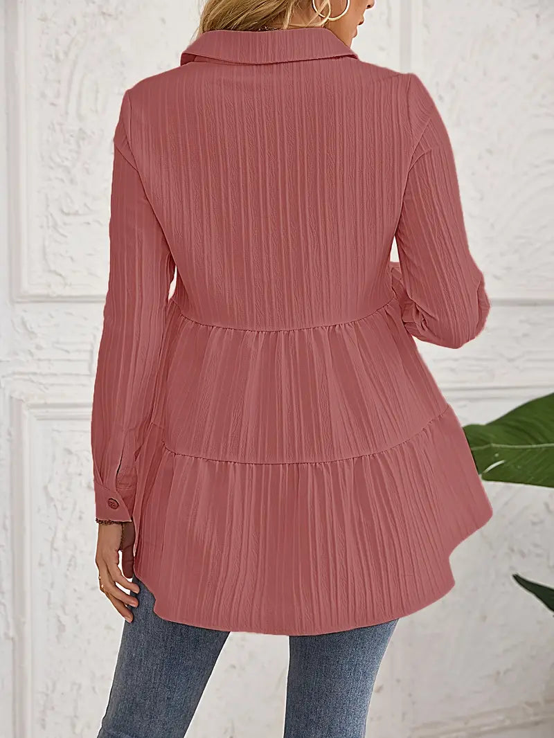 Majlinda - Stylish Long Sleeve Shirt
