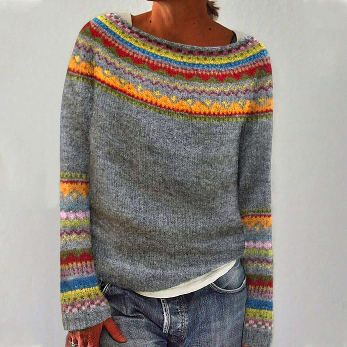 Emily - Comfortable Retro Sweater