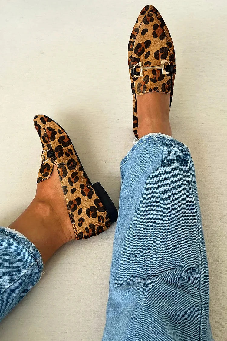 Ava&Rose | LOAFER WITH METALLIC DETAIL