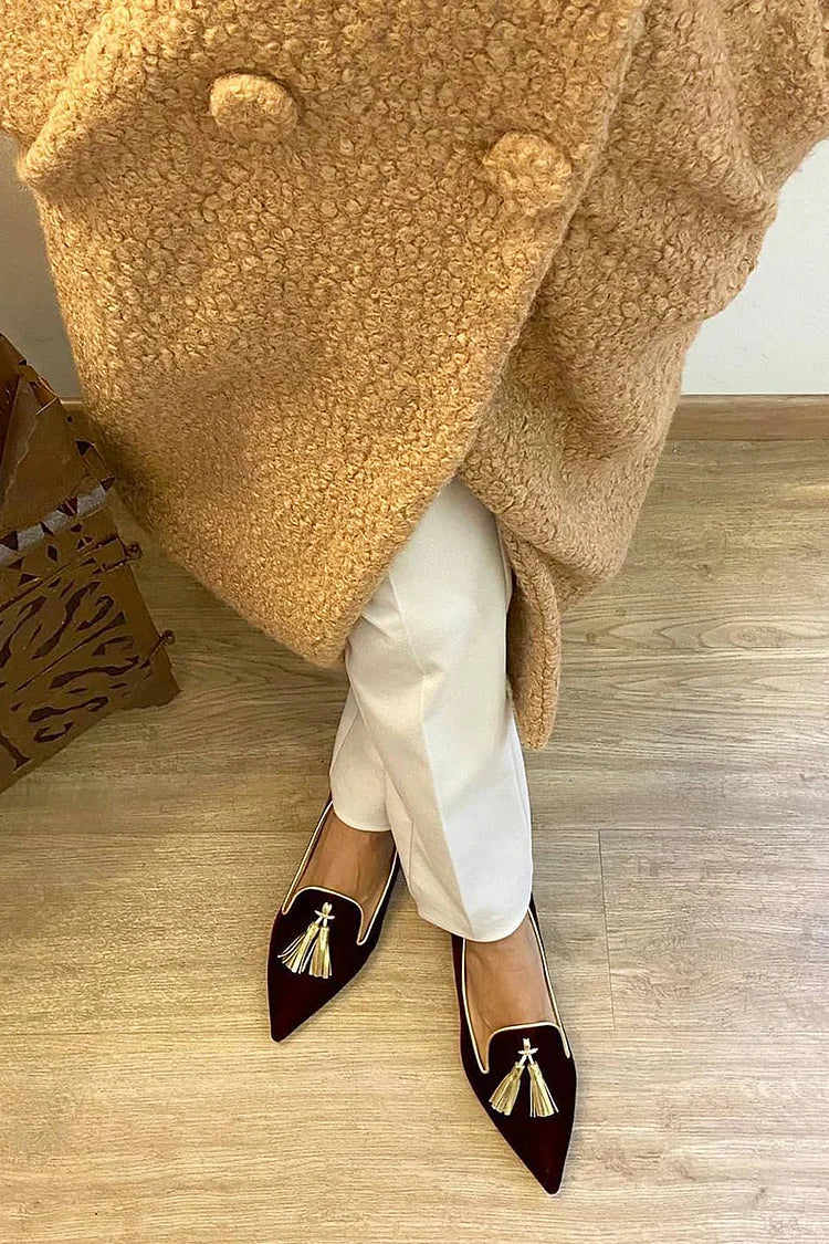 Ava&Rose | LOAFER WITH ELEGANT TASSELS