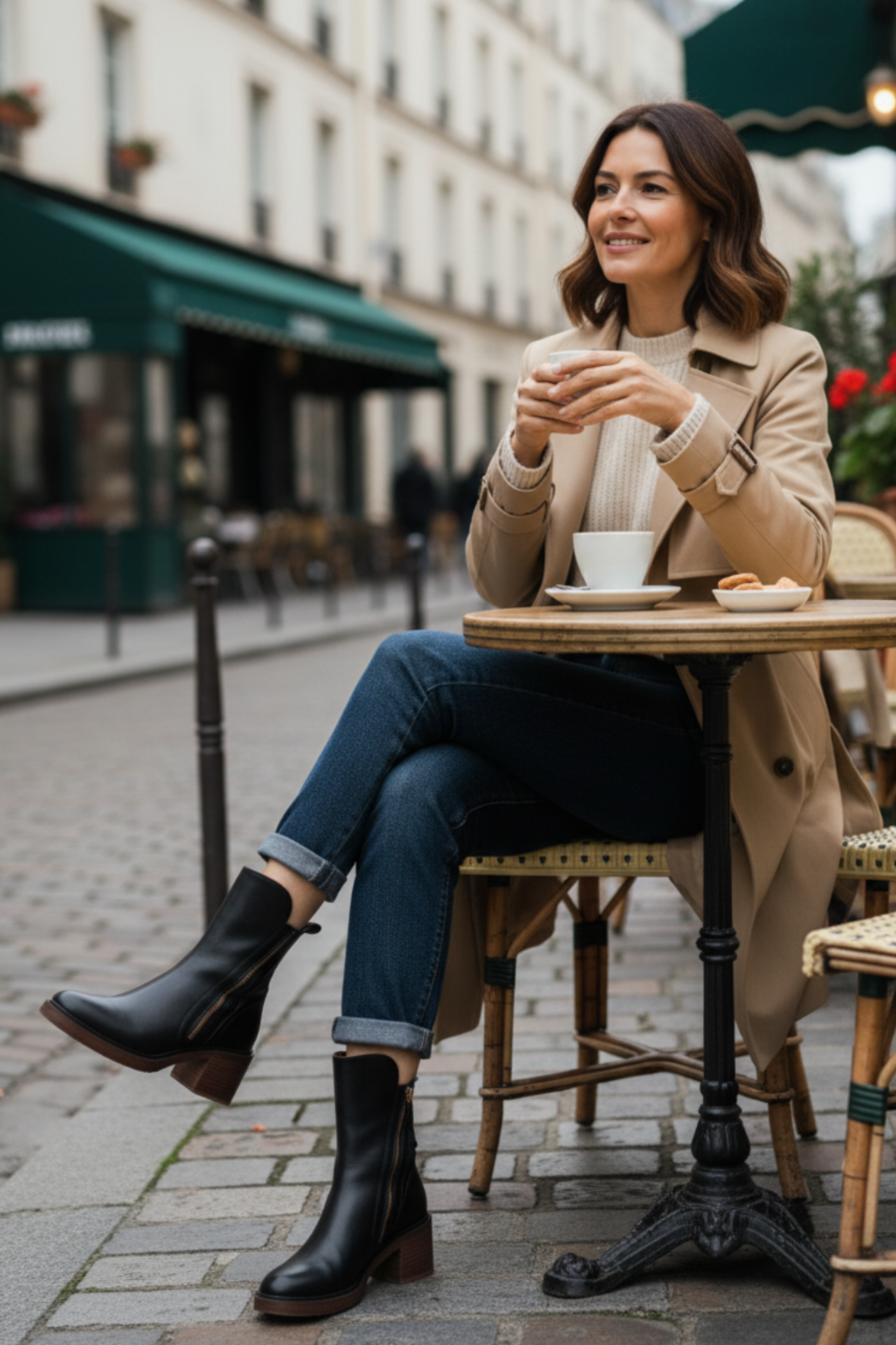 Valeria | Modern Zip Ankle Boots