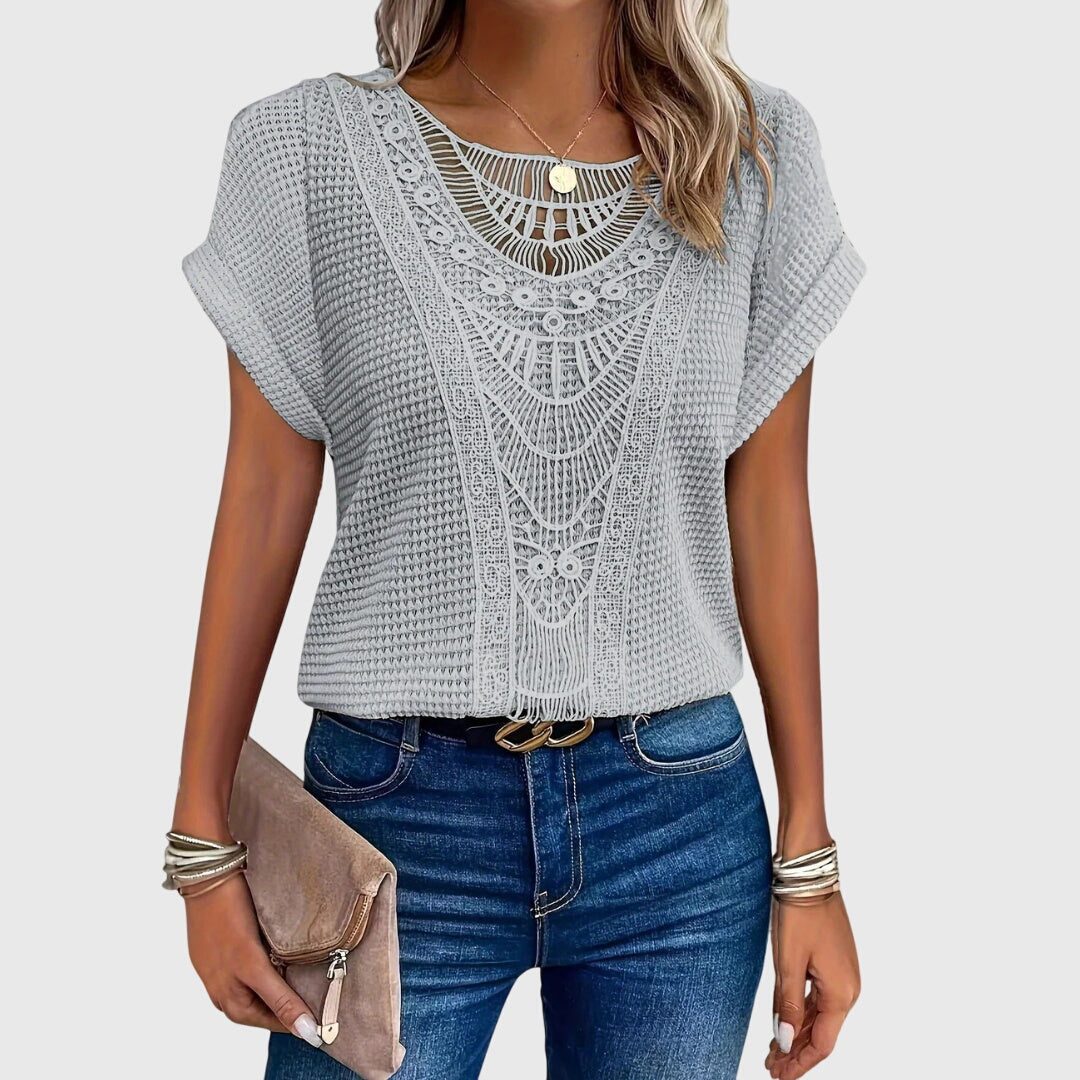 Ava&Rose™| Elegant Ibiza Style Blouse