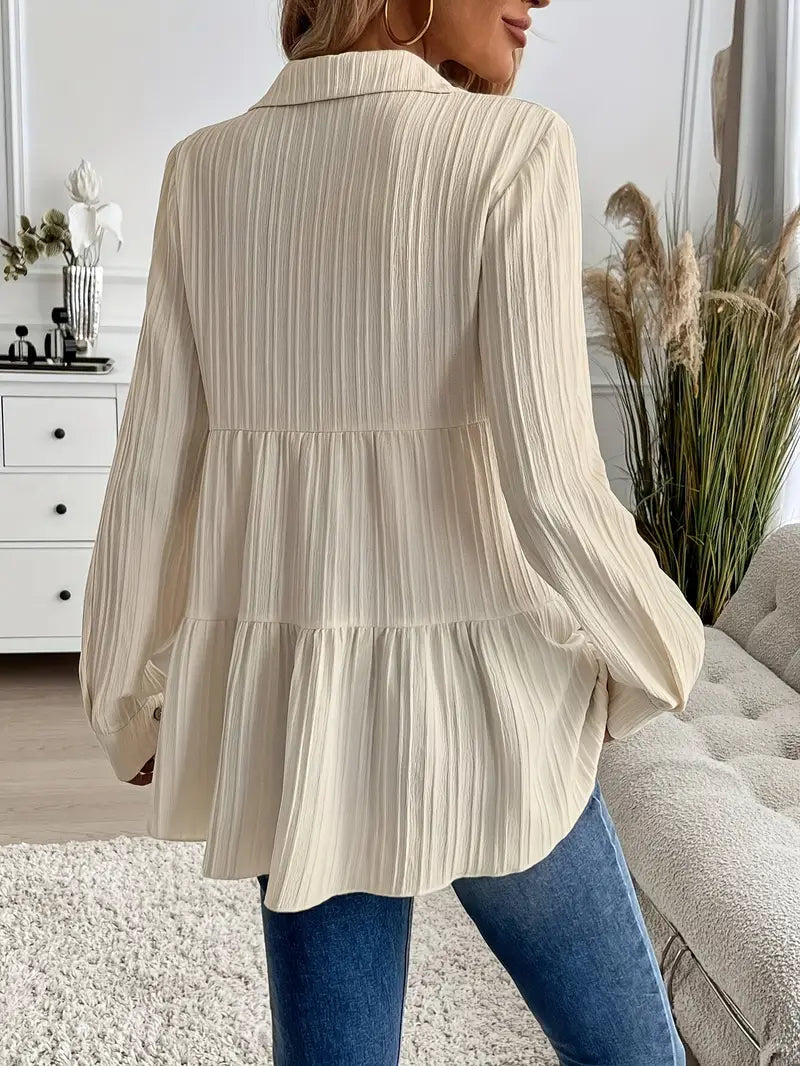 Majlinda - Stylish Long Sleeve Shirt