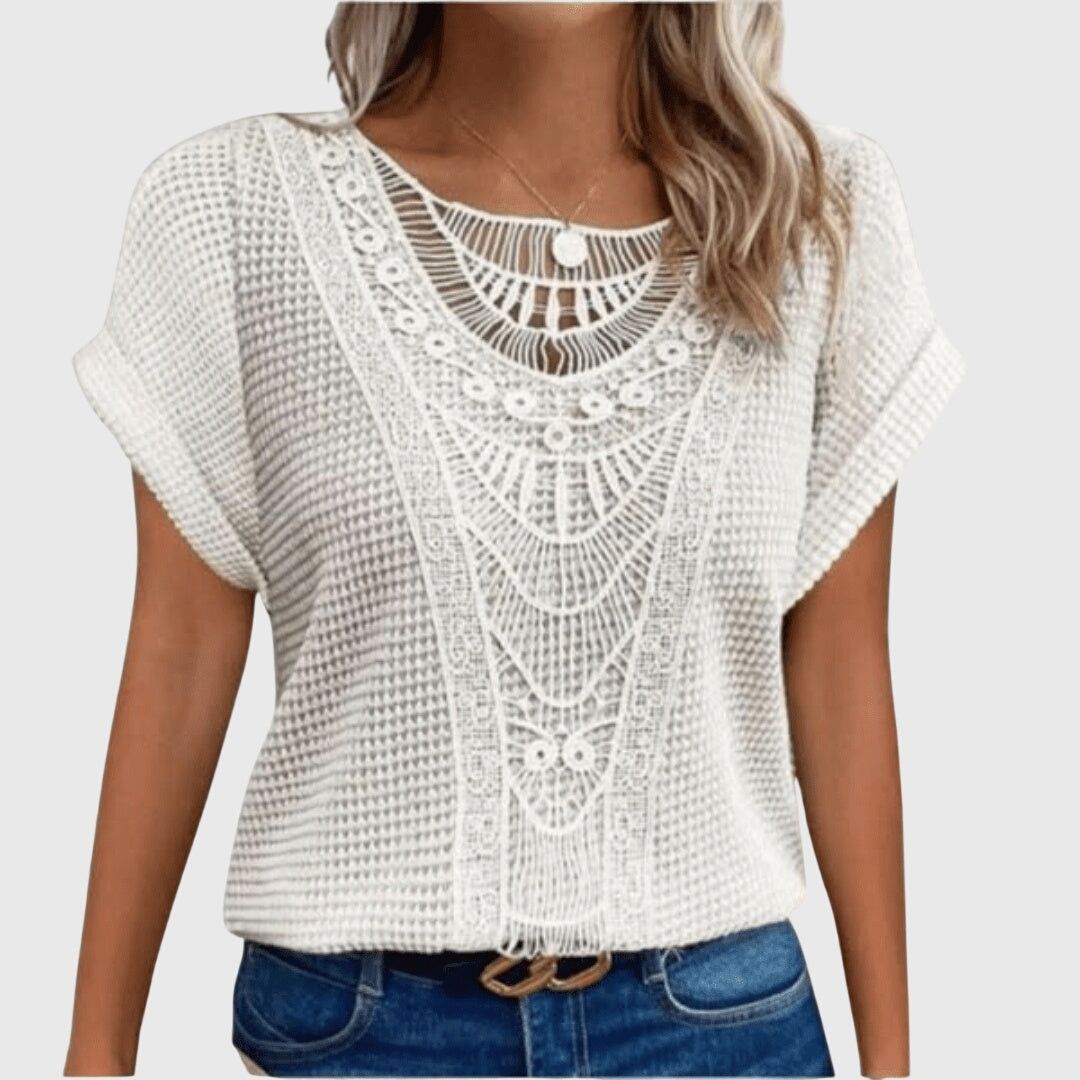 Ava&Rose™| Elegant Ibiza Style Blouse