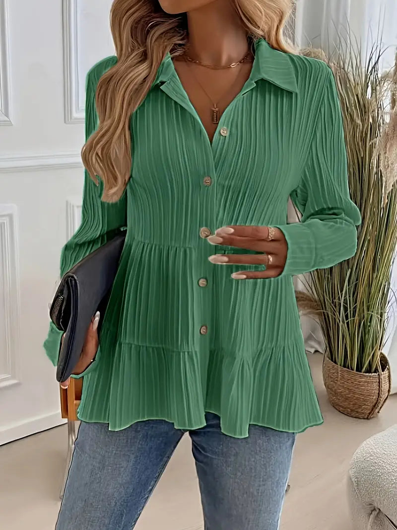 Majlinda - Stylish Long Sleeve Shirt