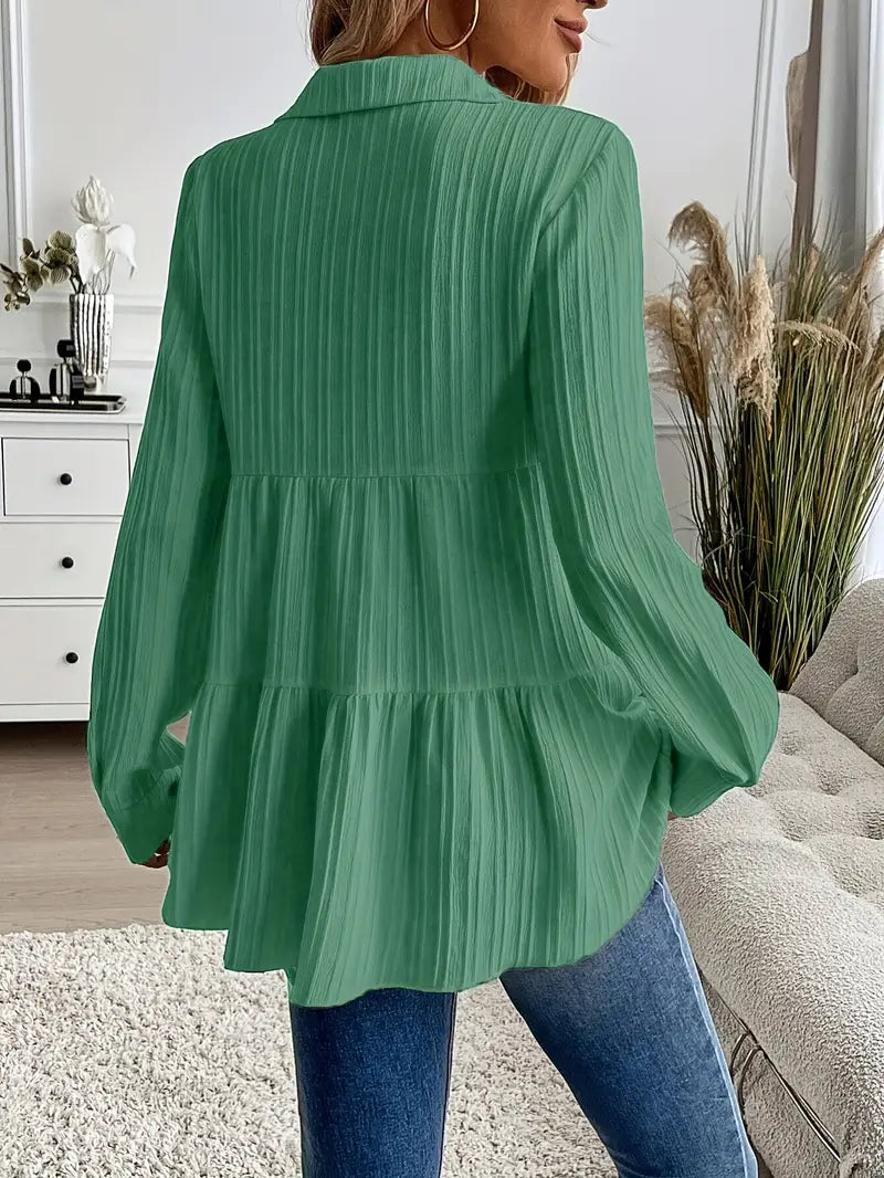 Majlinda - Stylish Long Sleeve Shirt
