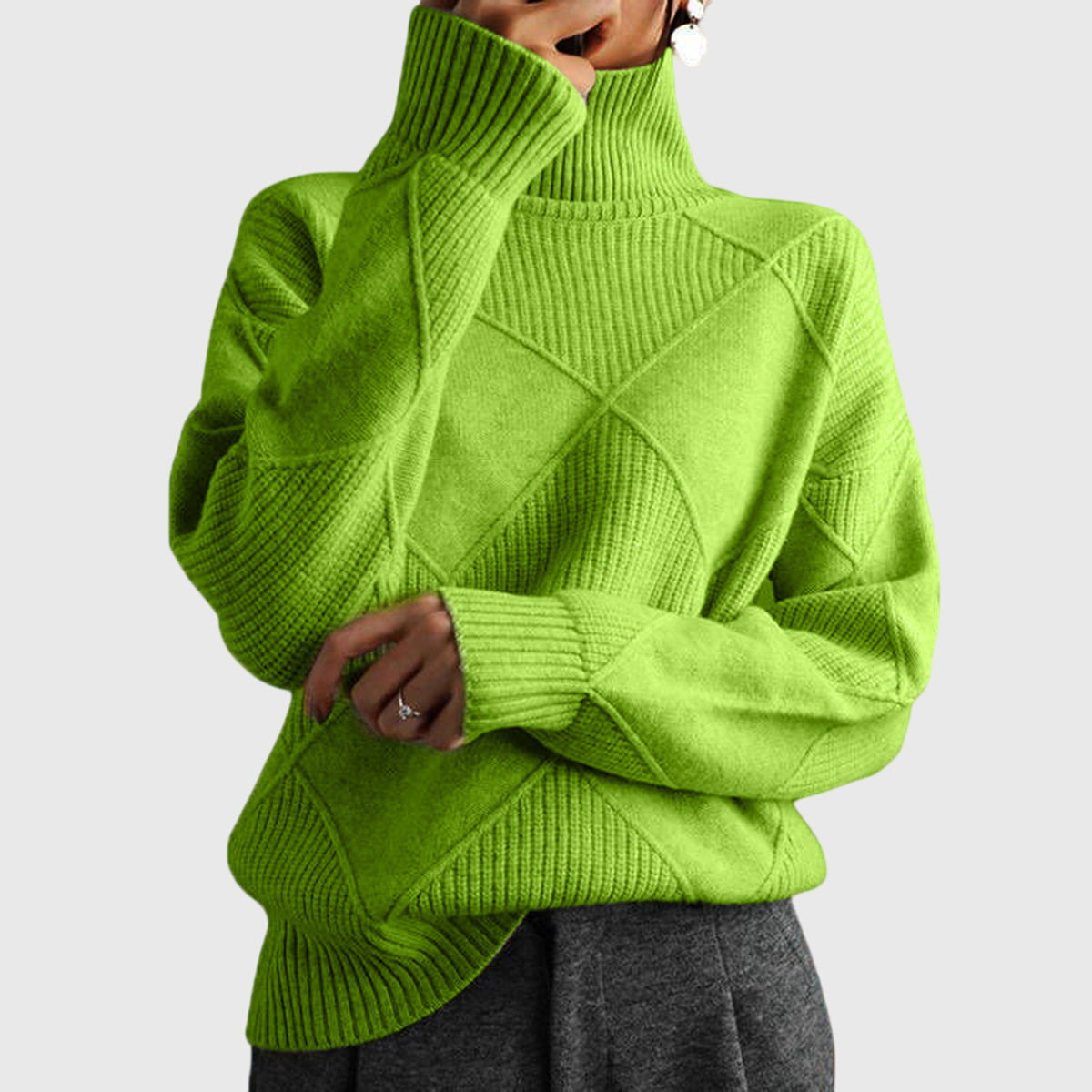 Angela™ | Turtleneck Jumper