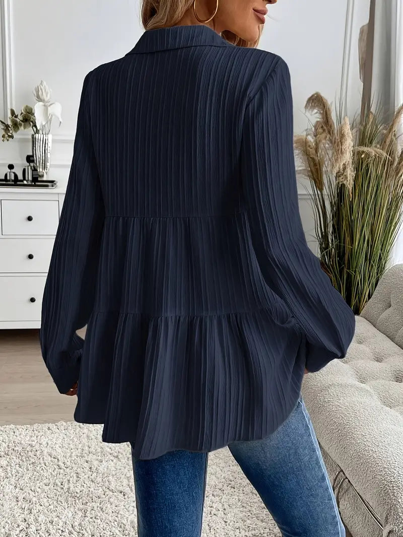 Majlinda - Stylish Long Sleeve Shirt