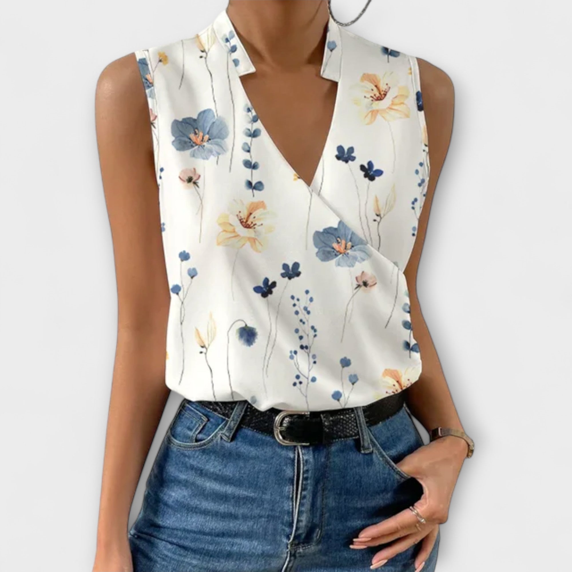 Ava&Rose™ | Sophisticated V-neck Top