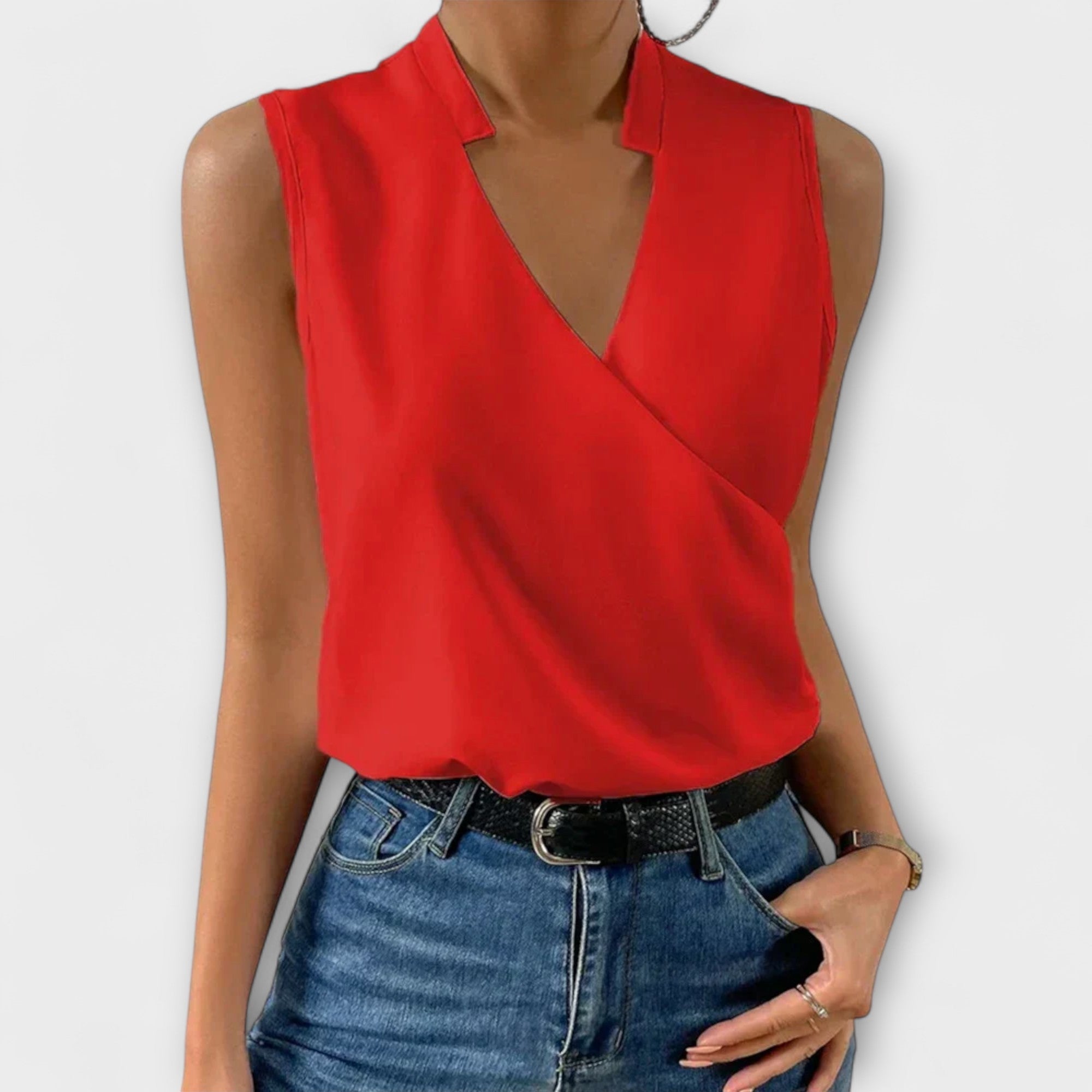 Ava&Rose™ | Sophisticated V-neck Top