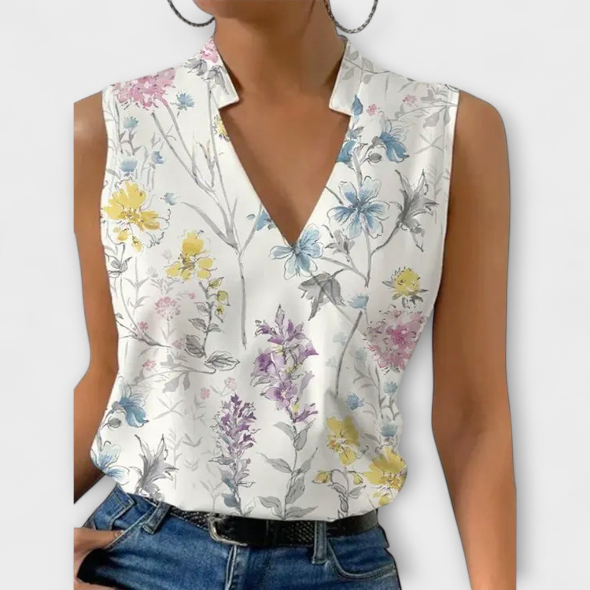 Ava&Rose™ | Sophisticated V-neck Top