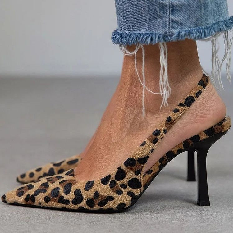 Sophie | Elegant Nude Slingback Heels