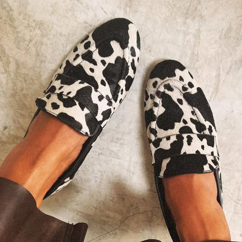 Ava&Rose | ELEGANT ANIMAL PRINT LOAFERS