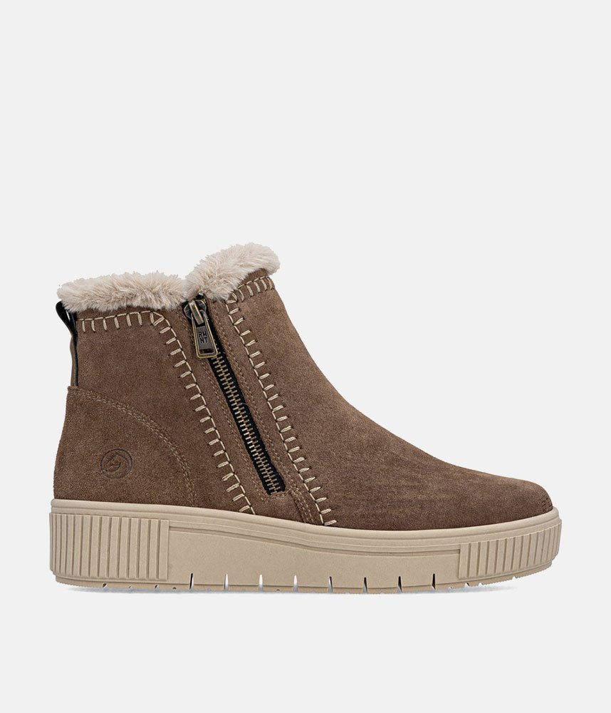 Remonte Cozy Brown Winter Boots