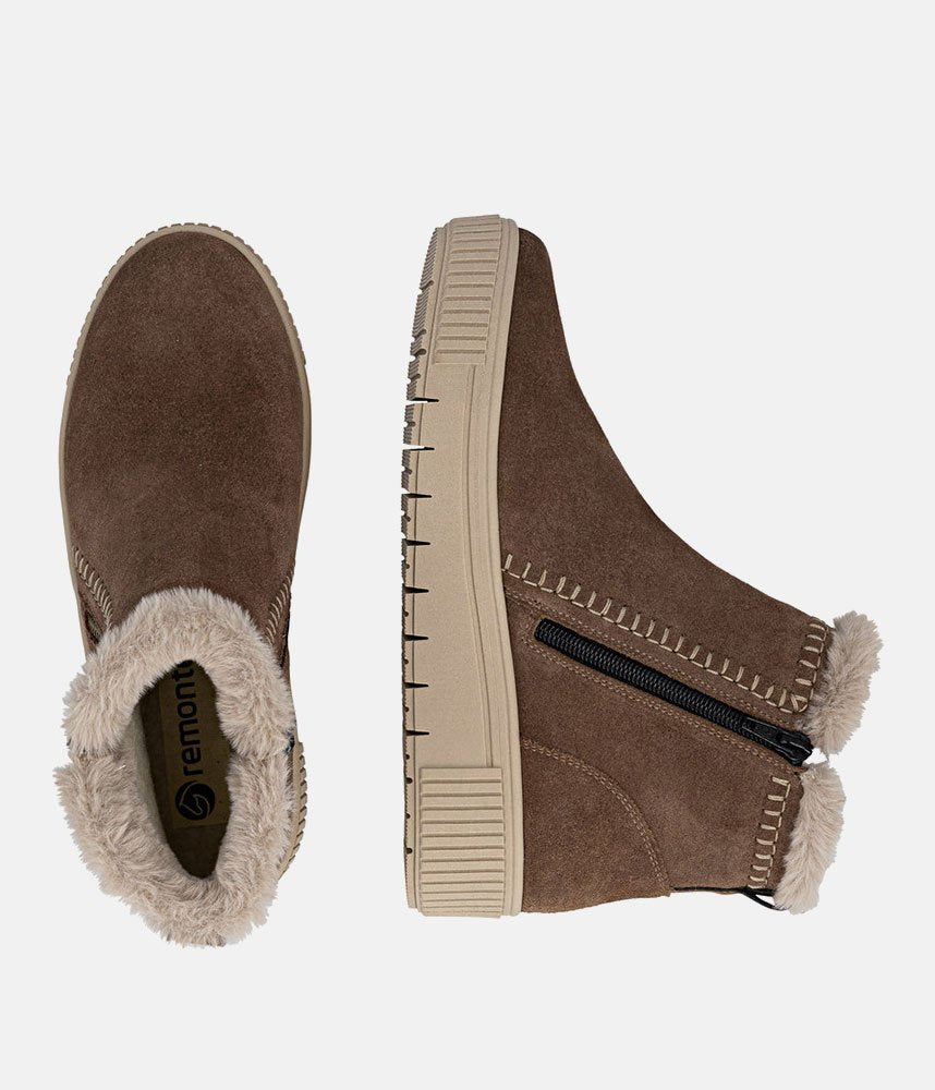 Remonte Cozy Brown Winter Boots
