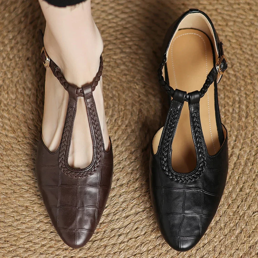 Ava&Rose™| Veronica Leather Sandals