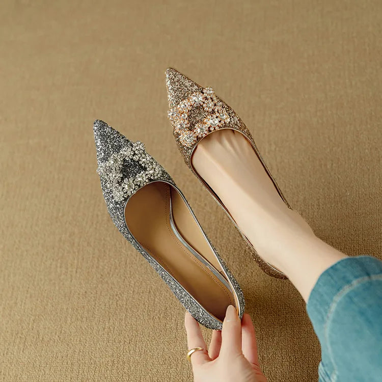 Ava&Rose™| Gloria Glitter Pumps