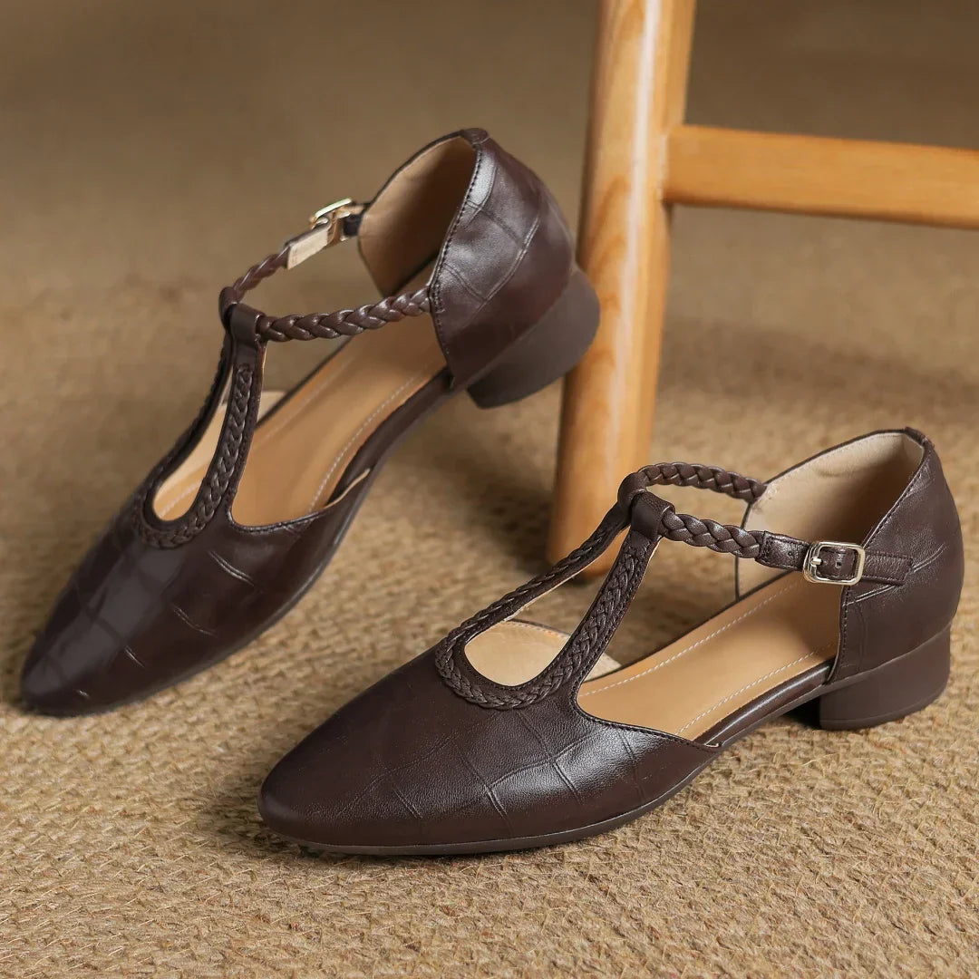 Ava&Rose™| Veronica Leather Sandals
