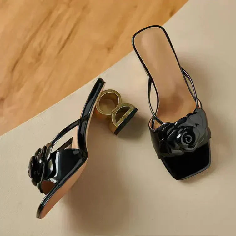 Ava&Rose™| Dera Floral Sandals