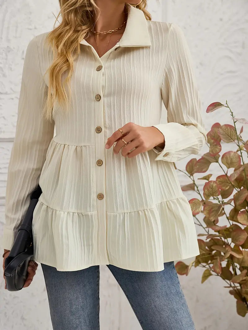 Majlinda - Stylish Long Sleeve Shirt