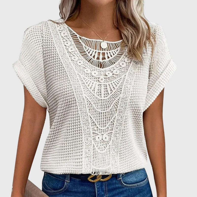 Ava&Rose™| Elegant Ibiza Style Blouse