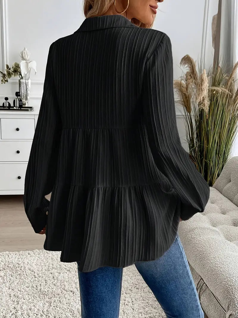 Majlinda - Stylish Long Sleeve Shirt