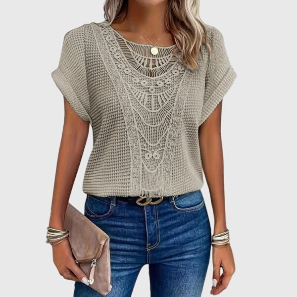 Ava&Rose™| Elegant Ibiza Style Blouse