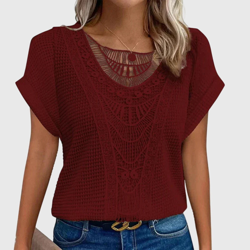Ava&Rose™| Elegant Ibiza Style Blouse