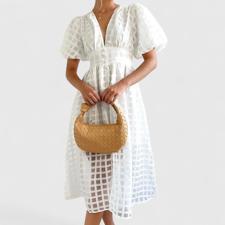 Ava&Rose™| Elegant Midi Dress