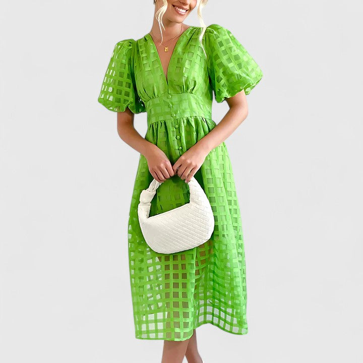 Ava&Rose™| Elegant Midi Dress