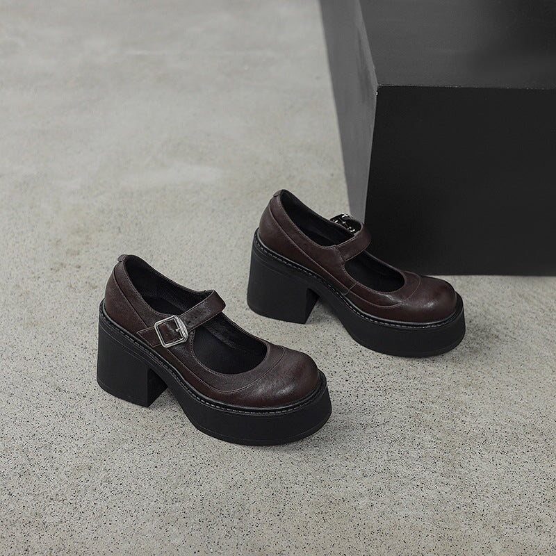 Ava&Rose™| Pela Leather Pumps