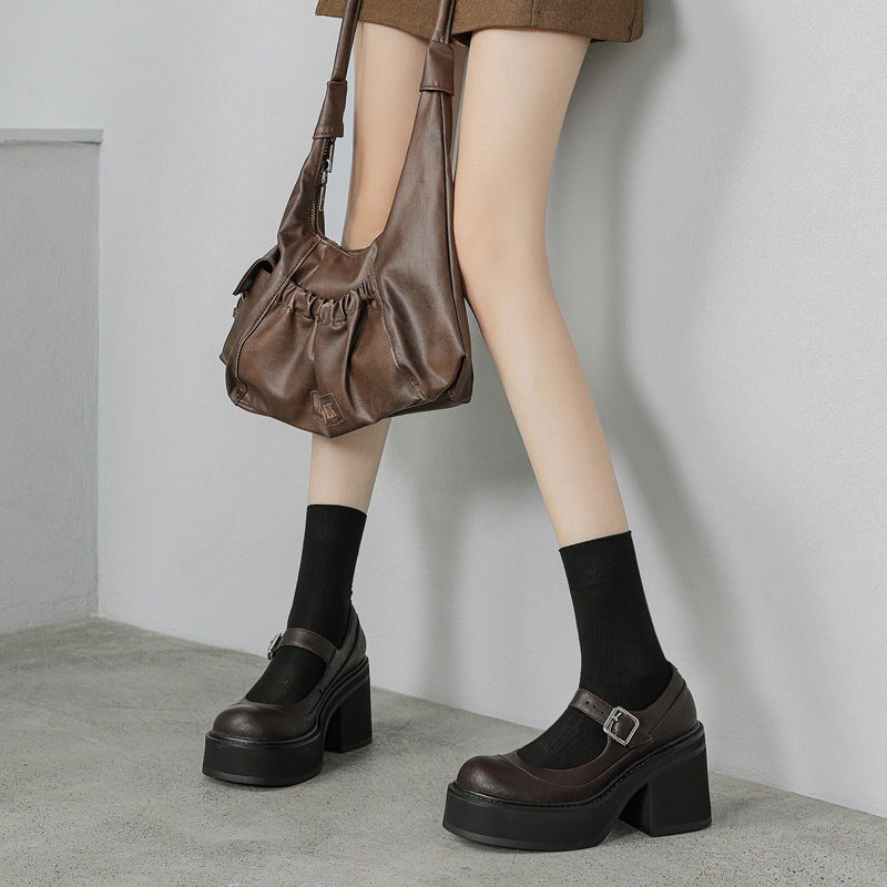 Ava&Rose™| Pela Leather Pumps
