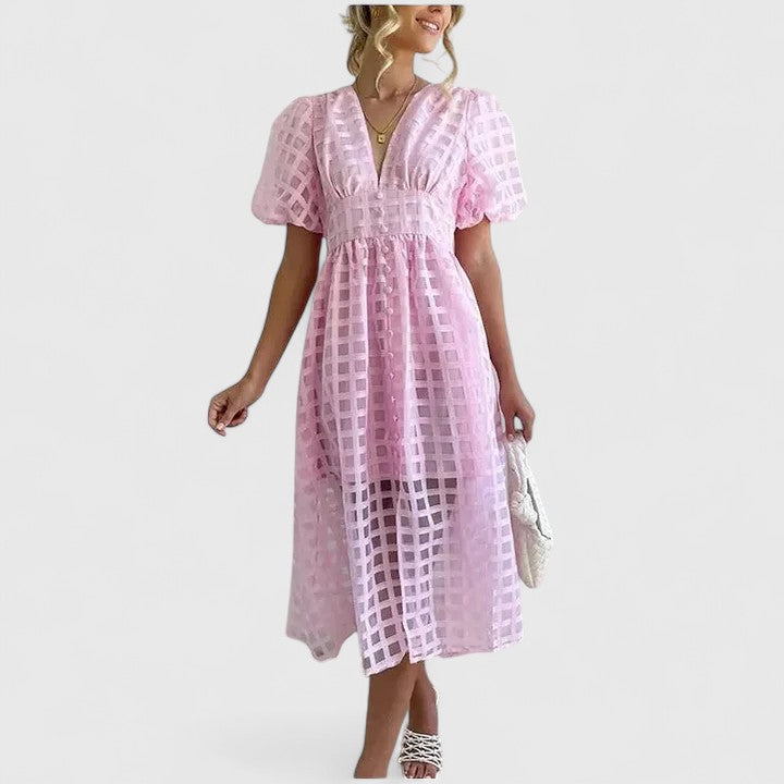 Ava&Rose™| Elegant Midi Dress
