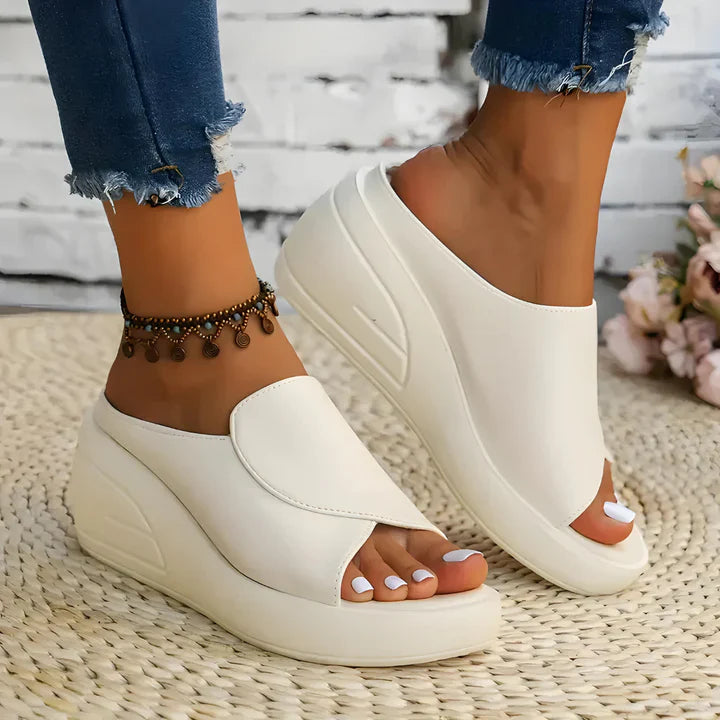 Eliza – Orthopedic Slip-on Wedge Sandals