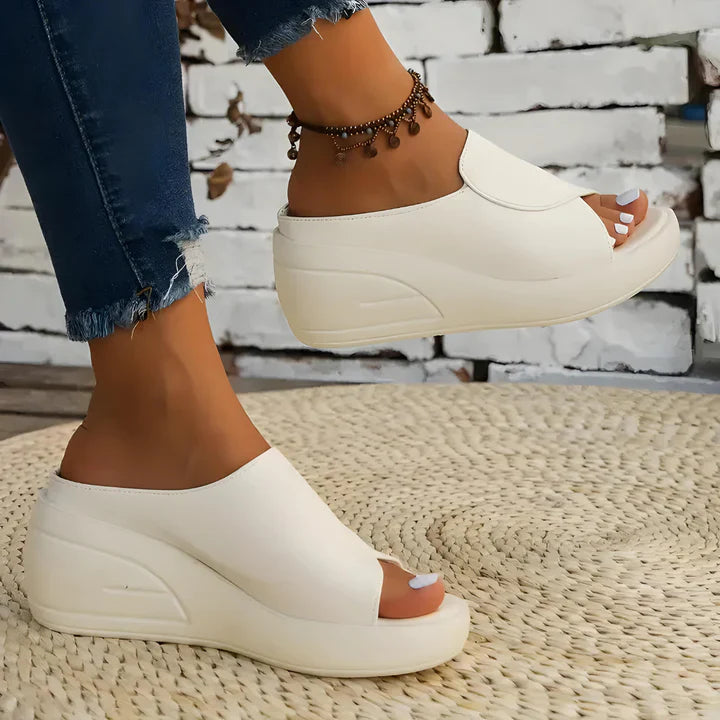 Eliza – Orthopedic Slip-on Wedge Sandals