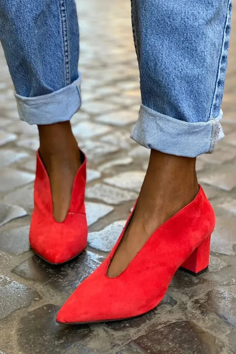 Ava&Rose | ELEGANT BLOCK HEEL PUMPS