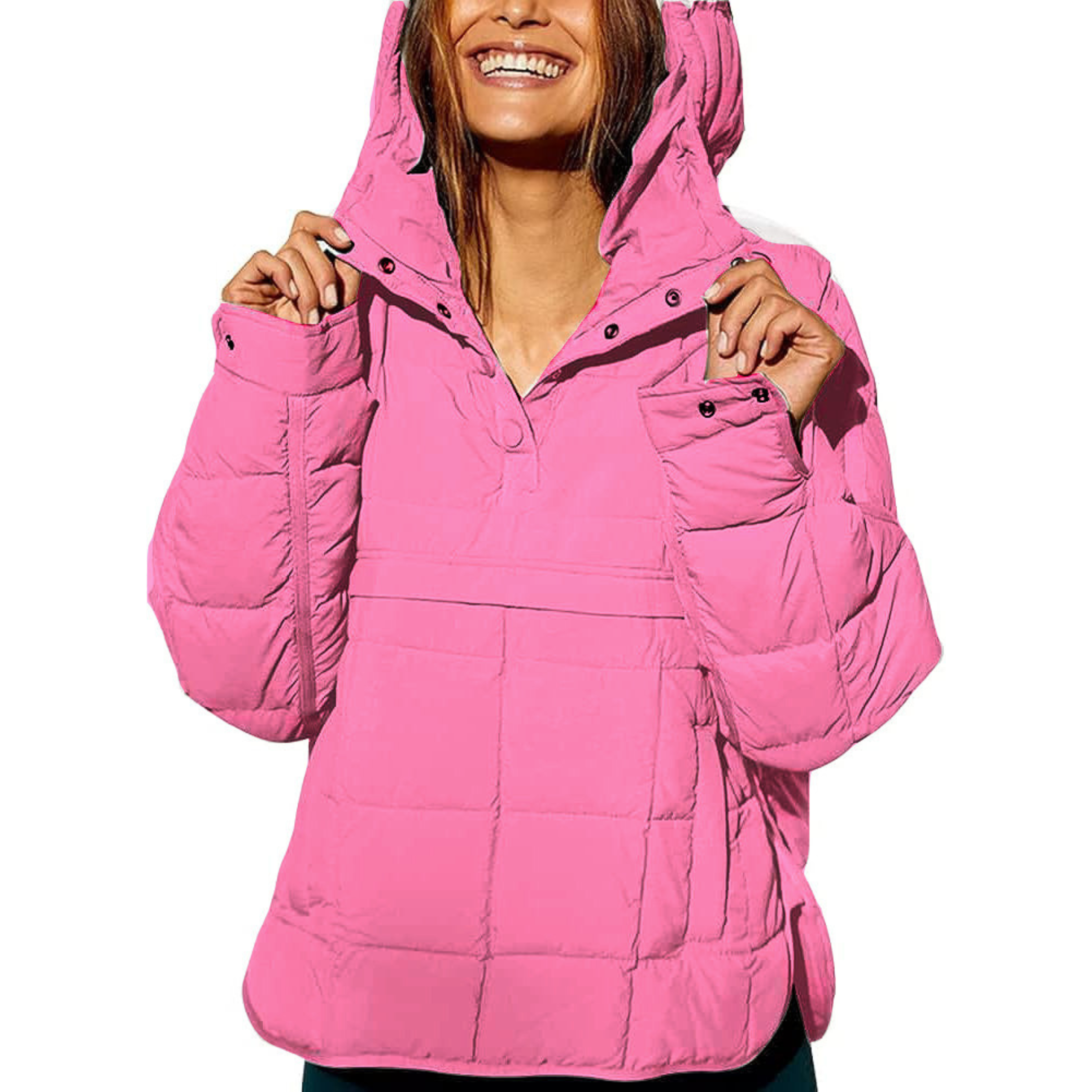 Farrell – Oversized Hooded Pullover Hooded Jacket
