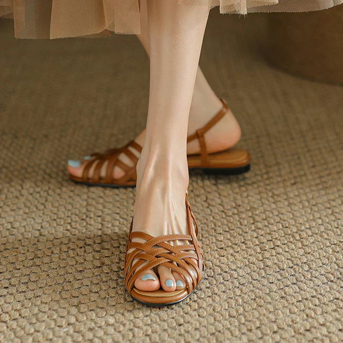 Ava&Rose™| Klaire Flat Sandals