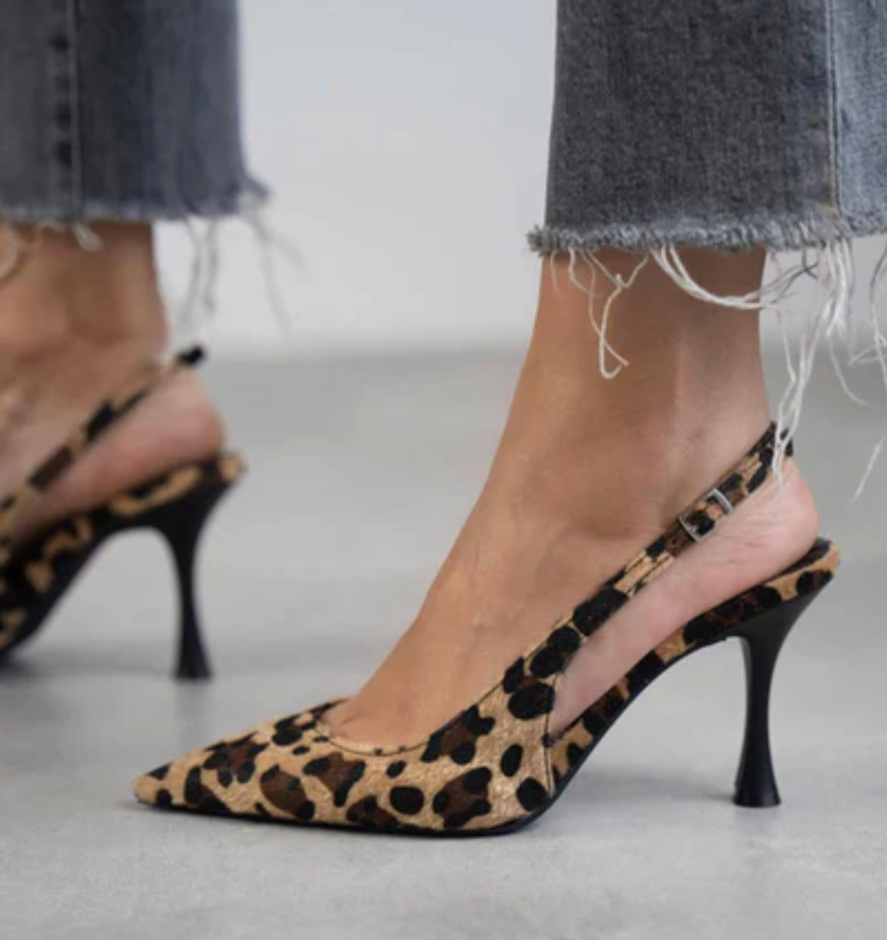 Sophie | Elegant Nude Slingback Heels