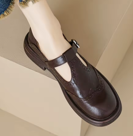 Marielle | Elegant Mary Janes Made Of Leather