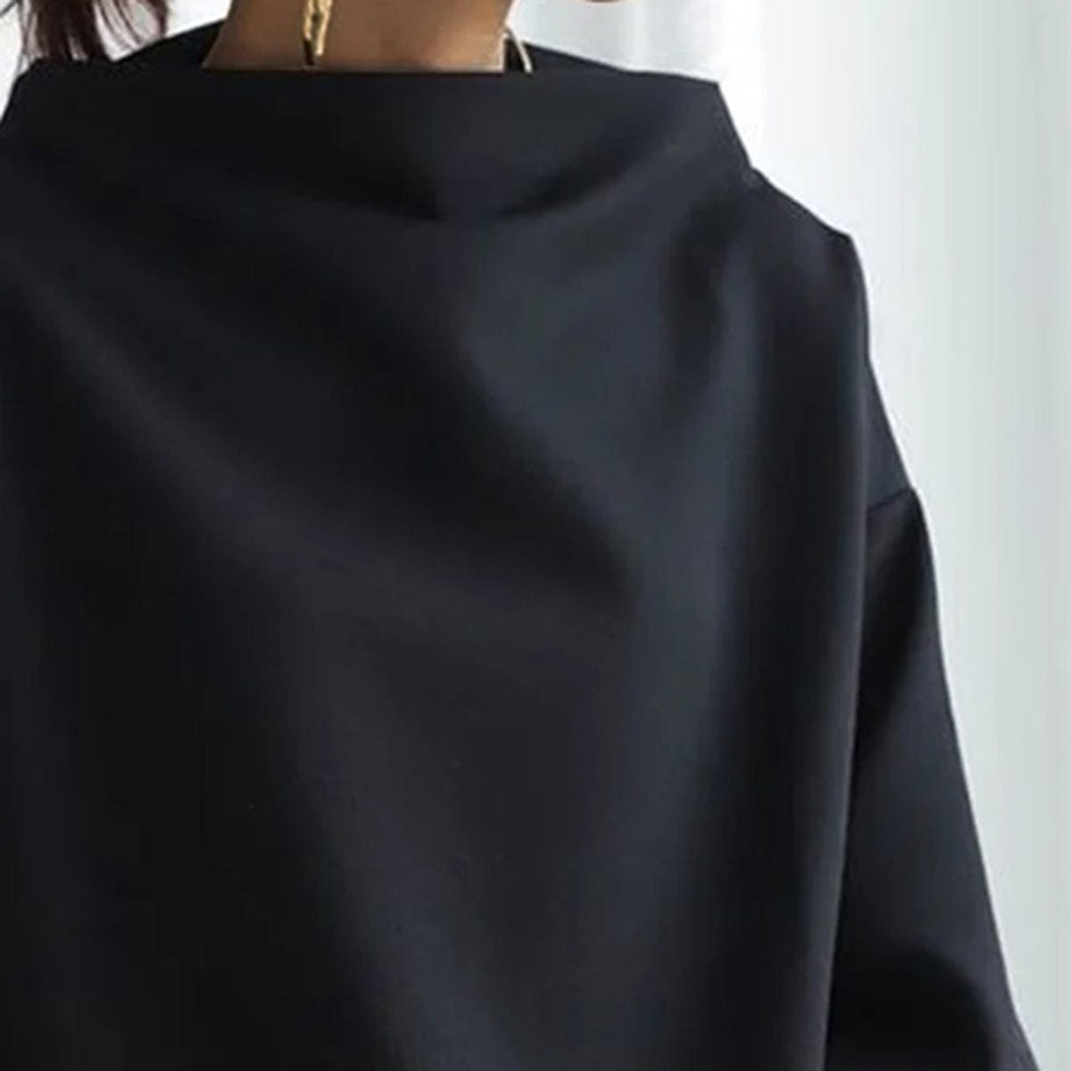 Ava&Rose™ | High-Neck Soft Knit Top