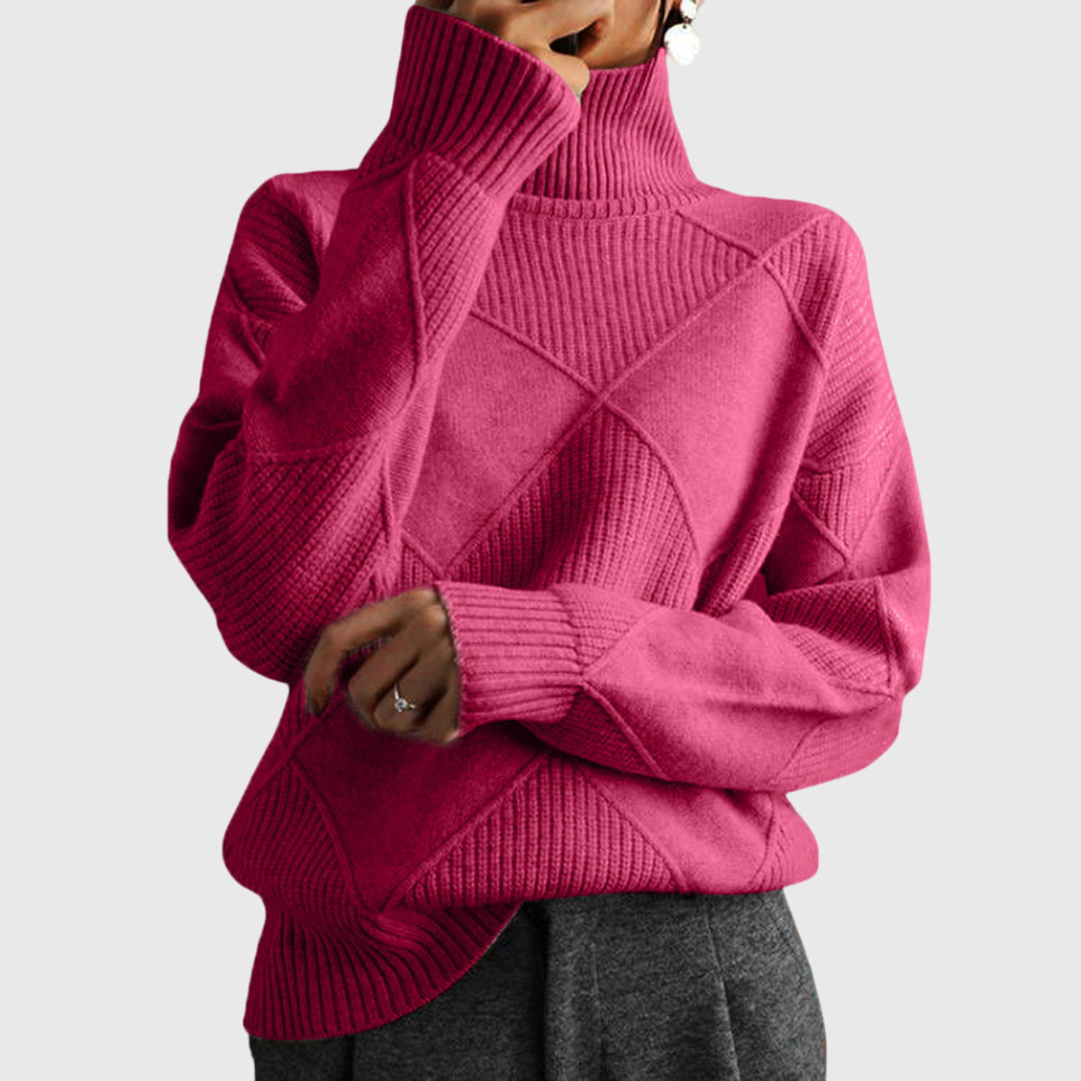 Angela™ | Turtleneck Jumper