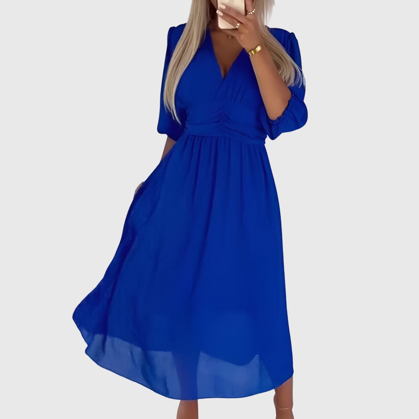 Ava&Rose™ | Lightweight Silky Chiffon Dress