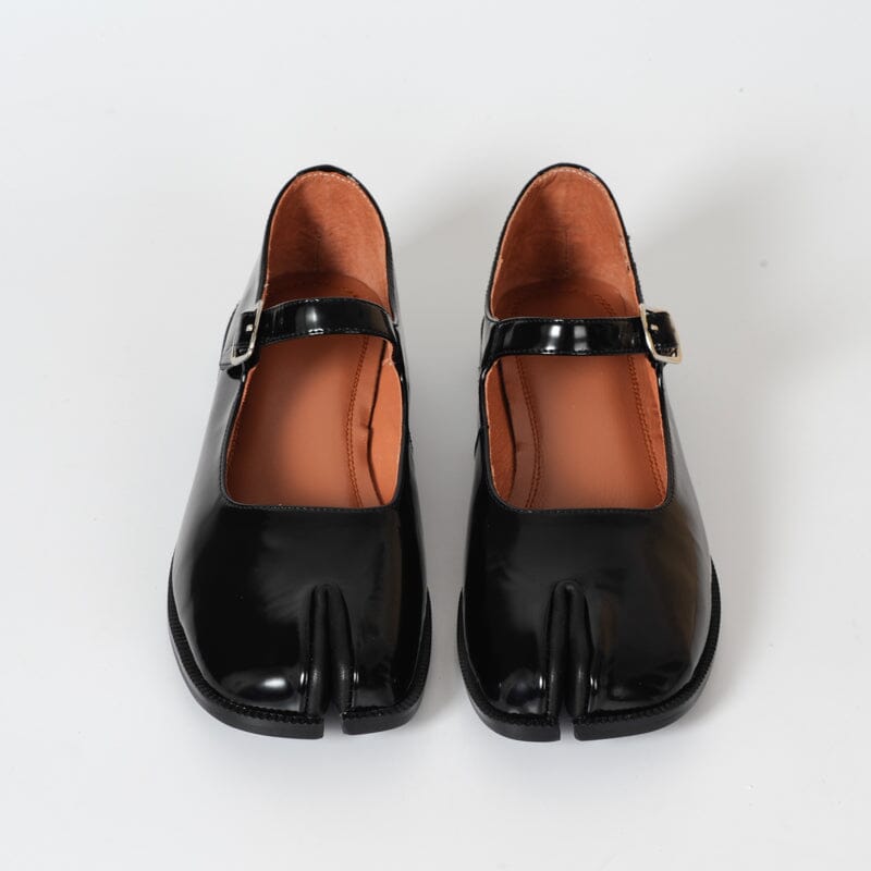 Ava&Rose™| Martha Leather Mary Janes
