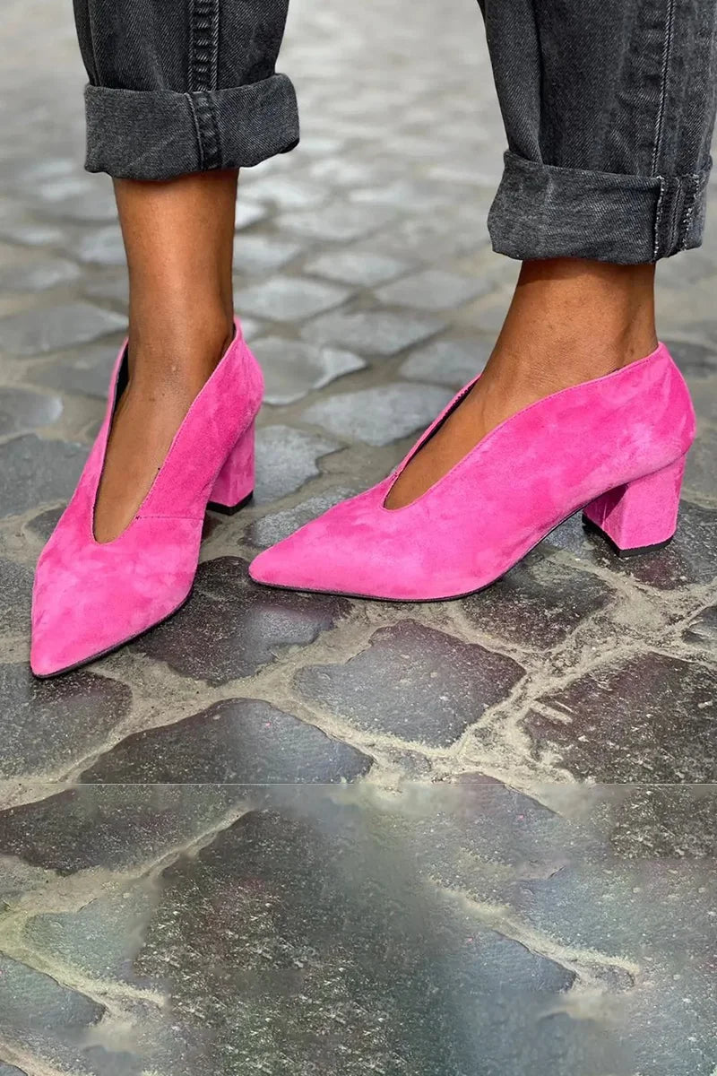 Ava&Rose | ELEGANT BLOCK HEEL PUMPS