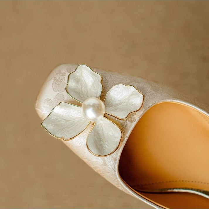 Ava&Rose™| Genine Slingback Pumps